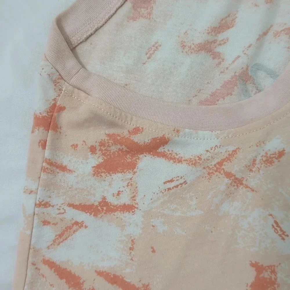 Nike Dri-Fit Muscle Shirt, Color Orange Camouflage Size XS